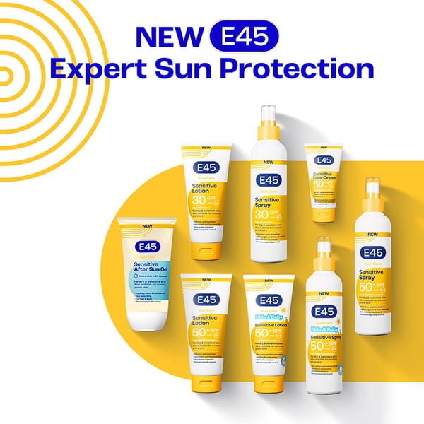 NEW e45 Expert Sun Protection range